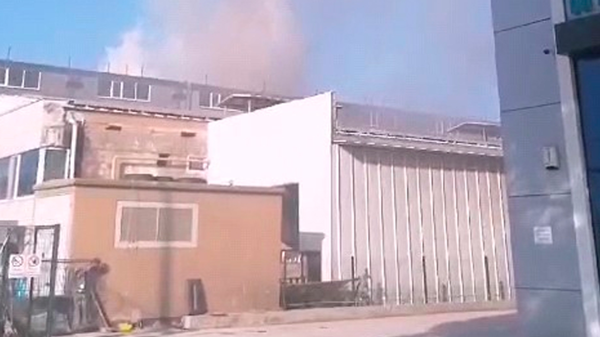 Bursa'da tekstil fabrikasında yangın çıktı