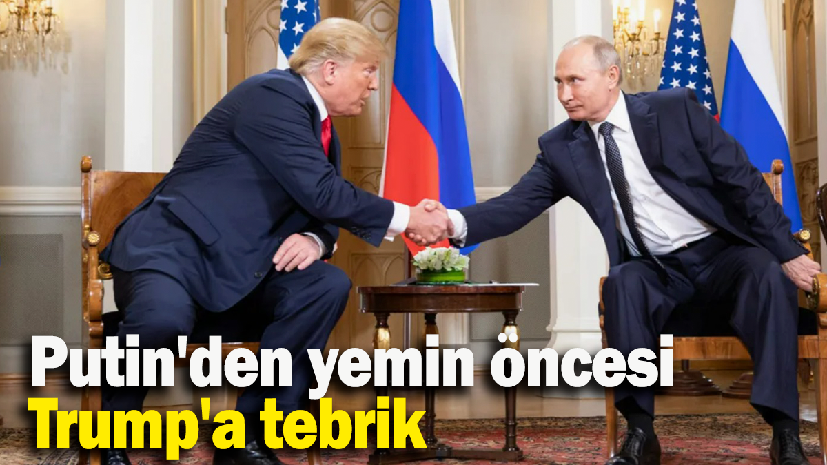 Putin'den yemin öncesi Trump'a tebrik