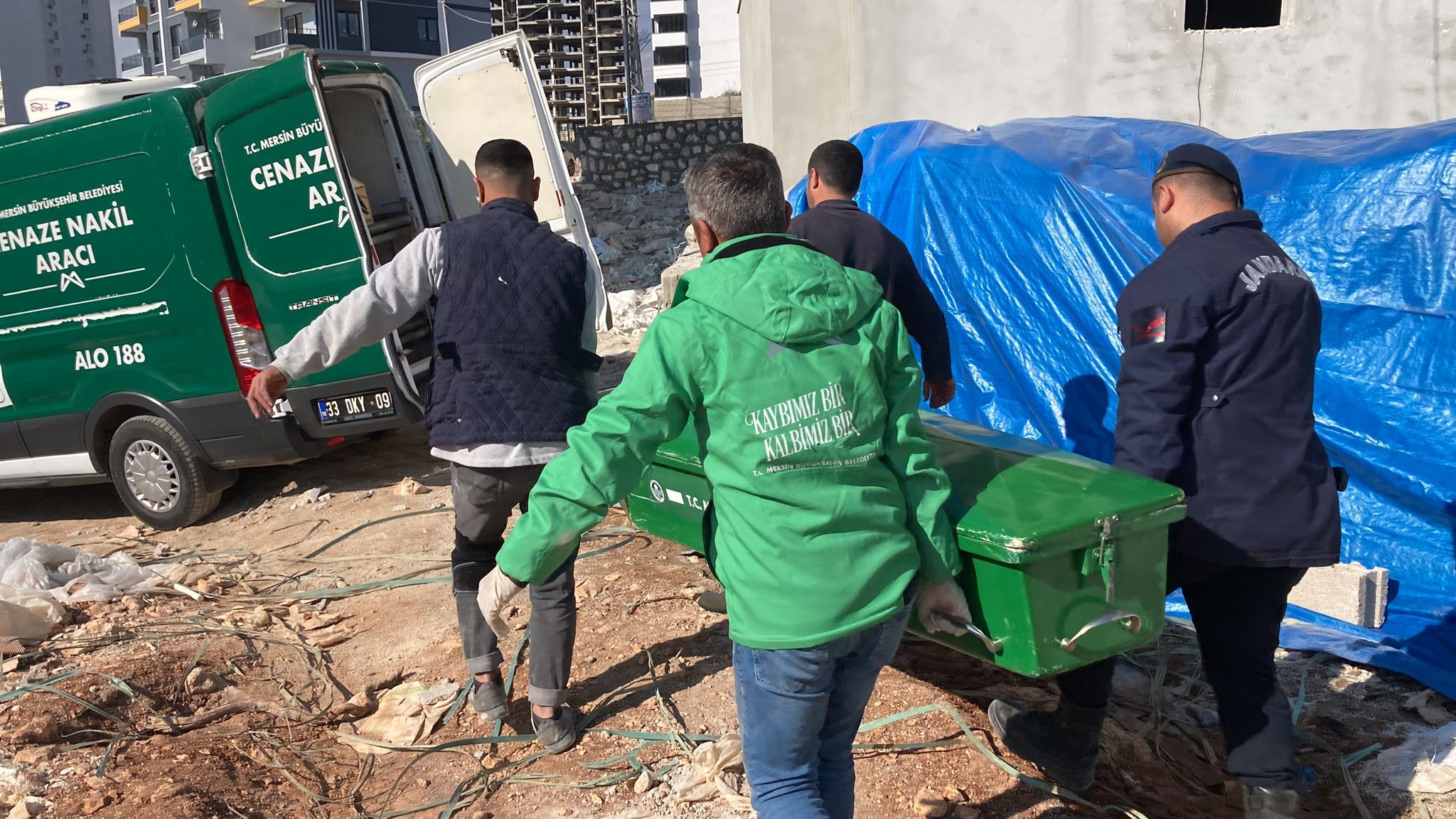 Mersin'de iş kazası can aldı! 8. kattan düşen işçi yaşamını yitirdi