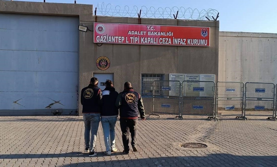 Gaziantep'te kesinleşmiş 10 yıl cezası bulunan şahıs tutuklandı