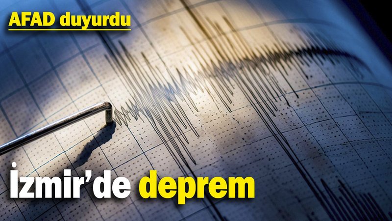 Son dakika... İzmir’de deprem