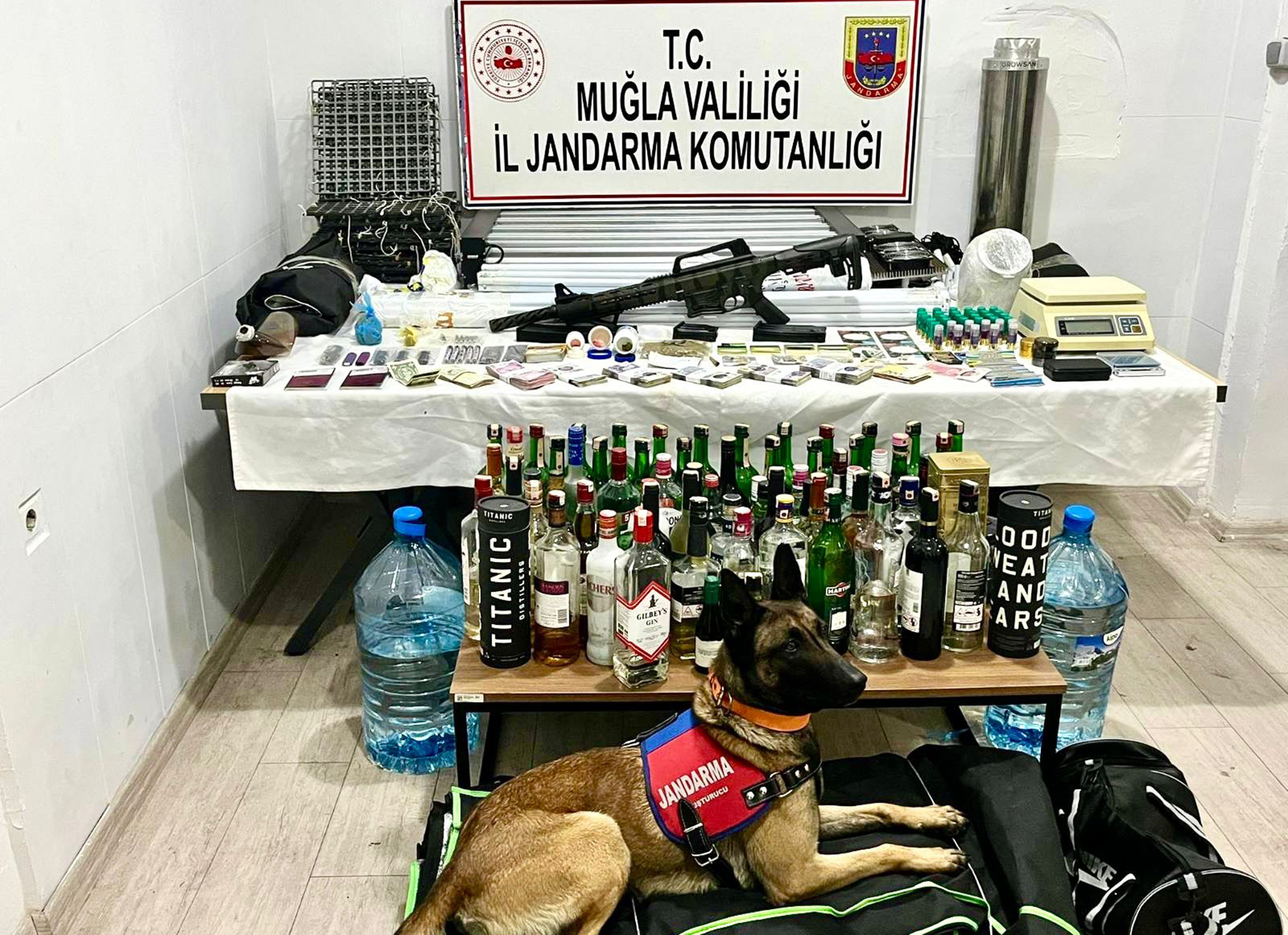 Marmaris’te uyuşturucu operasyonu (1 Şubat 2025)