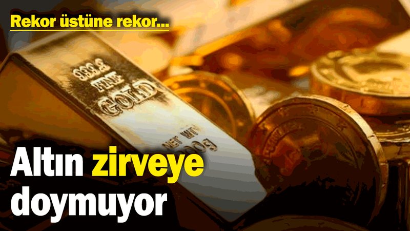 Altın zirveye doymuyor: Rekor üstüne rekor! Altın fiyatları ne kadar oldu? (6 Şubat 2025)