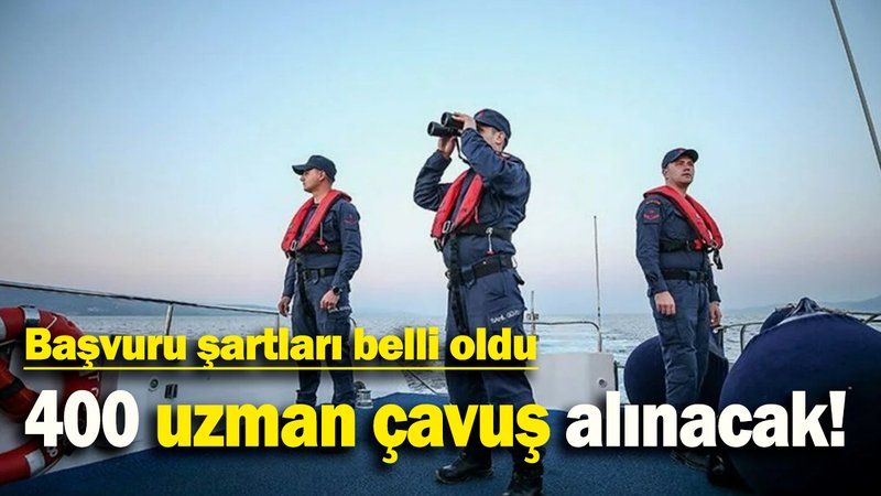 400 uzman çavuş alınacak: Başvuru şartları belli oldu