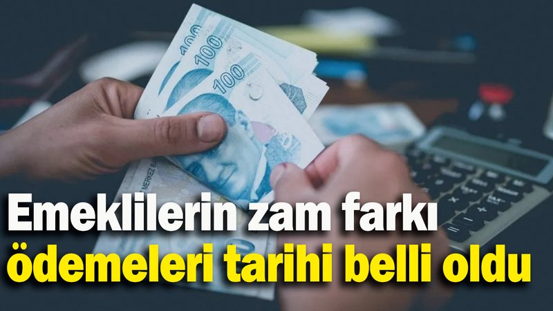 SGK'dan sevindiren haber: Emeklilerin zam farkı ödemeleri tarihi belli oldu