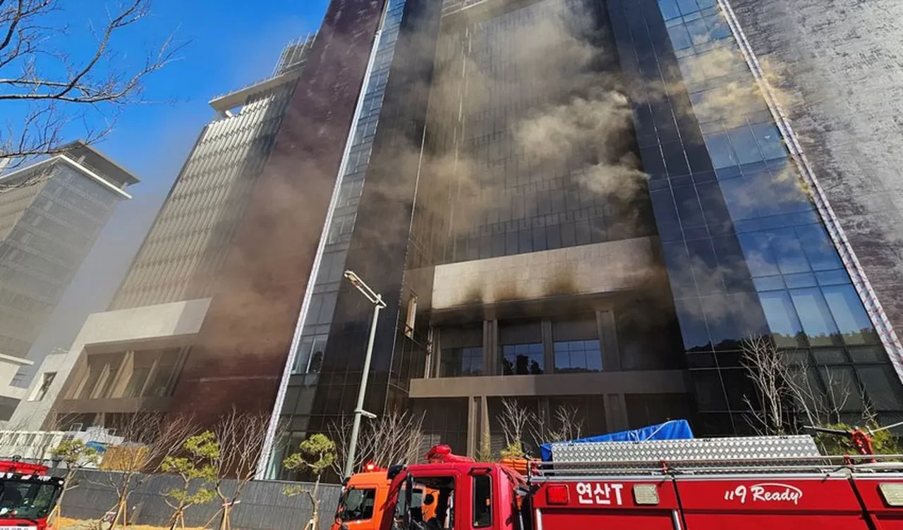 Güney Kore’de otel yangını! Çok sayıda yaralı ve ölü var
