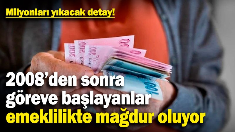 Milyonları yıkacak detay! Emekli olduklarında daha düşük maaş alacaklar
