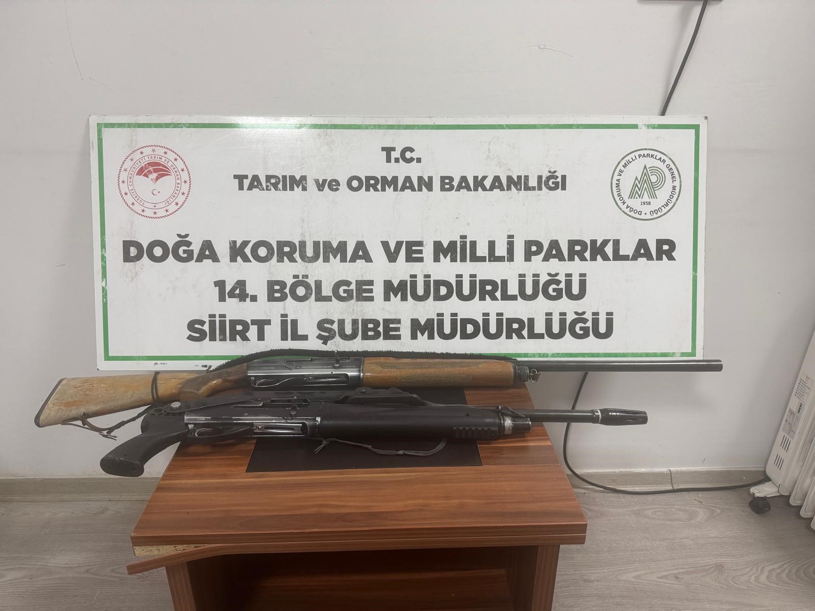 Siirt’te kaçak avcılığı yapanlara 30 bin lira para cezası