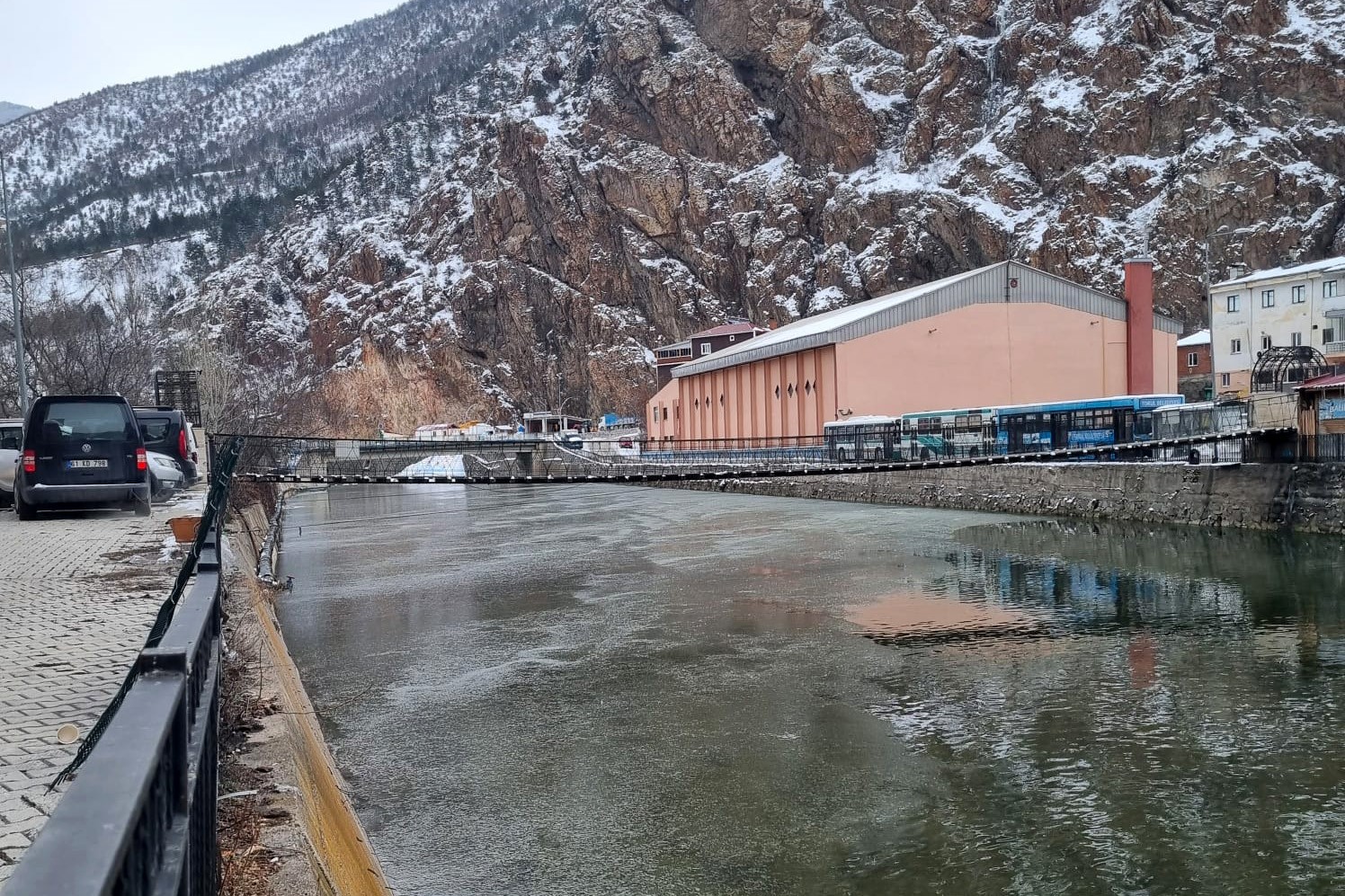 Gümüşhane adeta buz kesti! Hava sıcaklığı eksi 10 derece