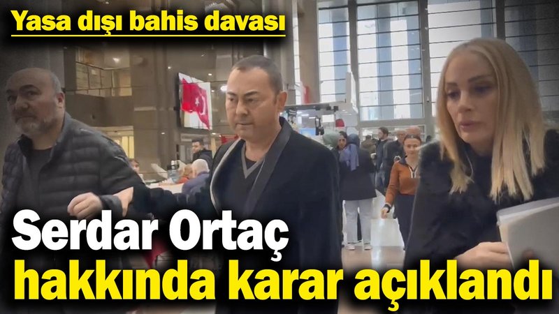 Son dakika... Serdar Ortaç davasında karar açıklandı