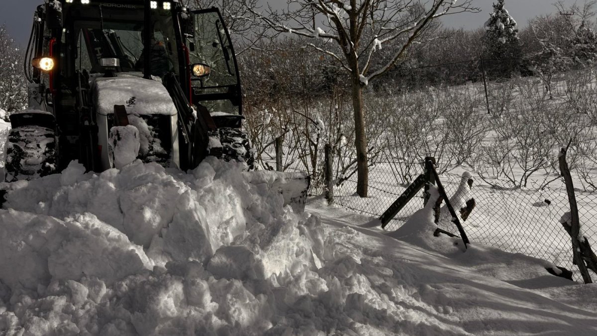 Zonguldak’ta kapanan köy yolları ulaşıma açıldı!