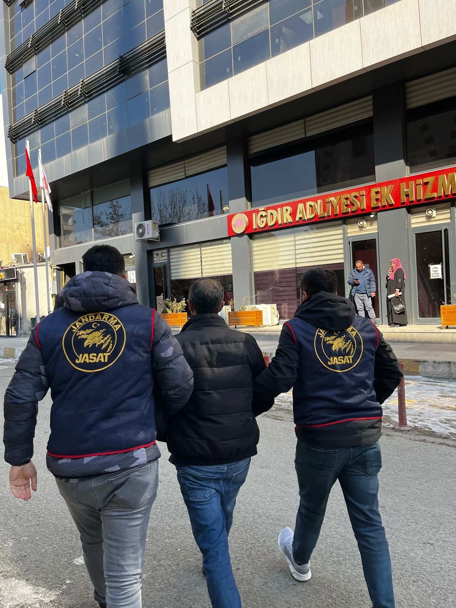 Iğdır'da cezaevi firarisi mahkum JASAT ekibi tarafından yakalandı