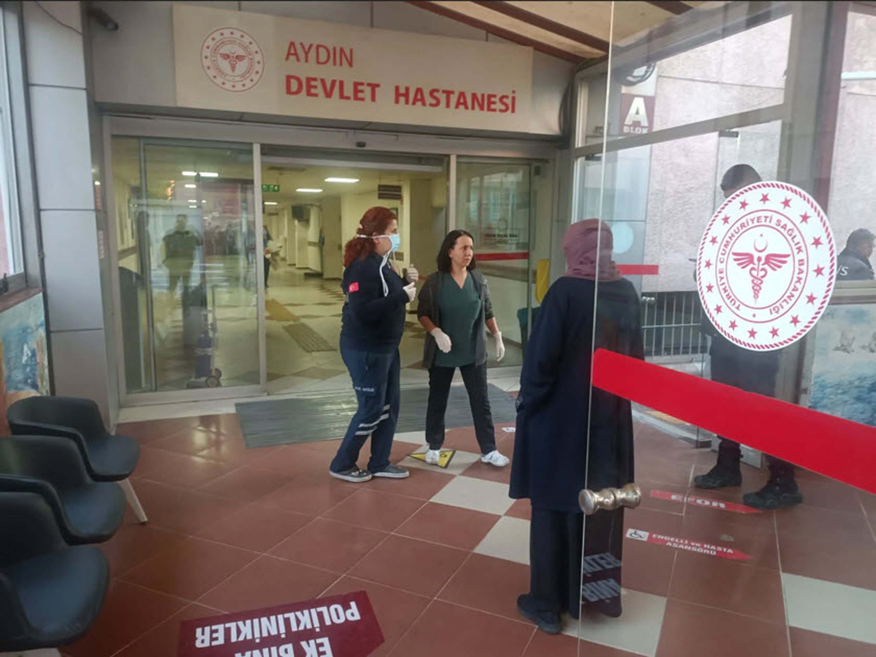 Aydın Devlet Hastanesi'nde yangın! Hastalar tahliye edildi