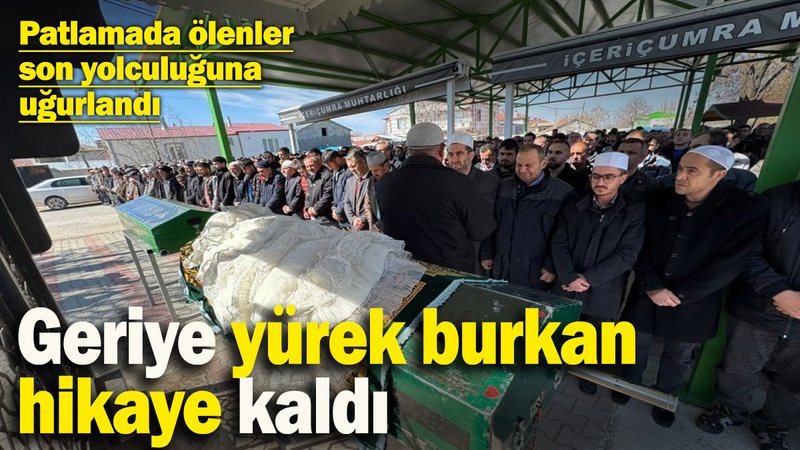 Otomobil bir anda patlamıştı! Ölenler son yolculuğuna uğurlandı: Geriye yürek burkan hikaye kaldı