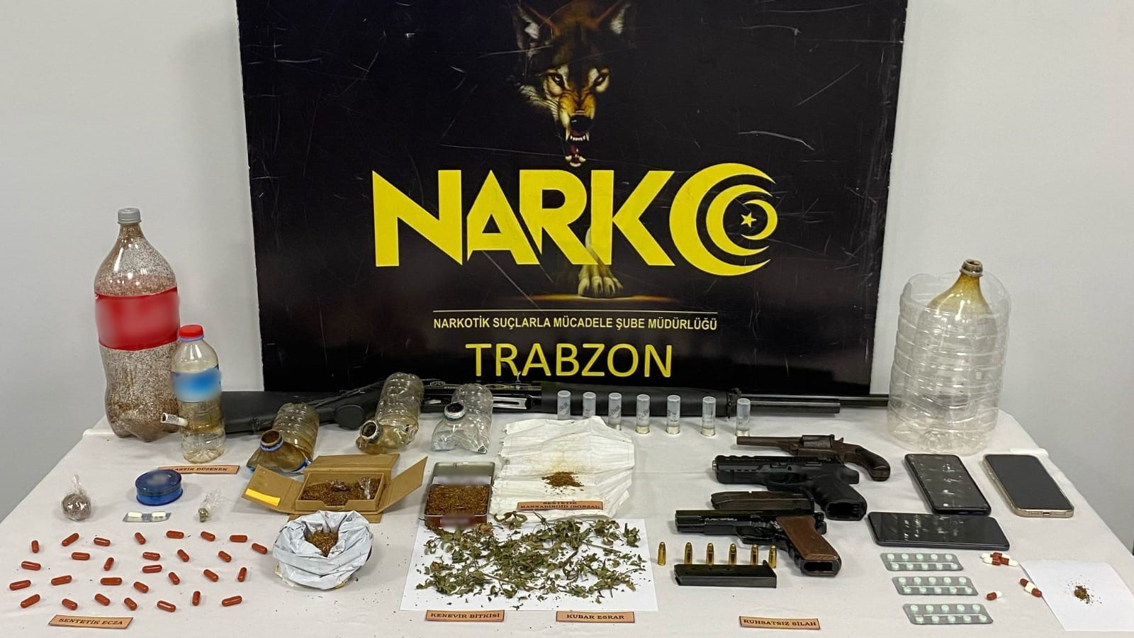 Trabzon'da uyuşturucu operasyonu: 11 gözaltı