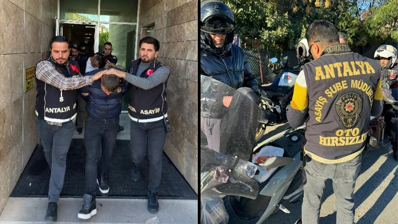 Antalya’da son 1 haftada 210 kişi tutuklandı