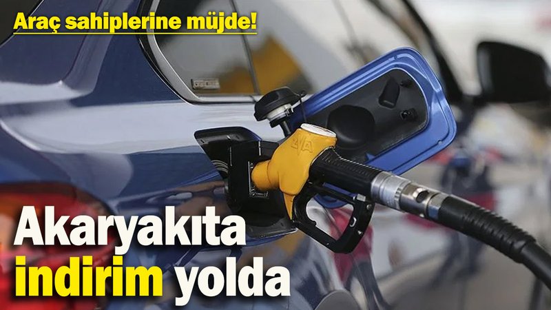 Araç sahiplerine müjdeli haber! Akaryakıta indirim yolda