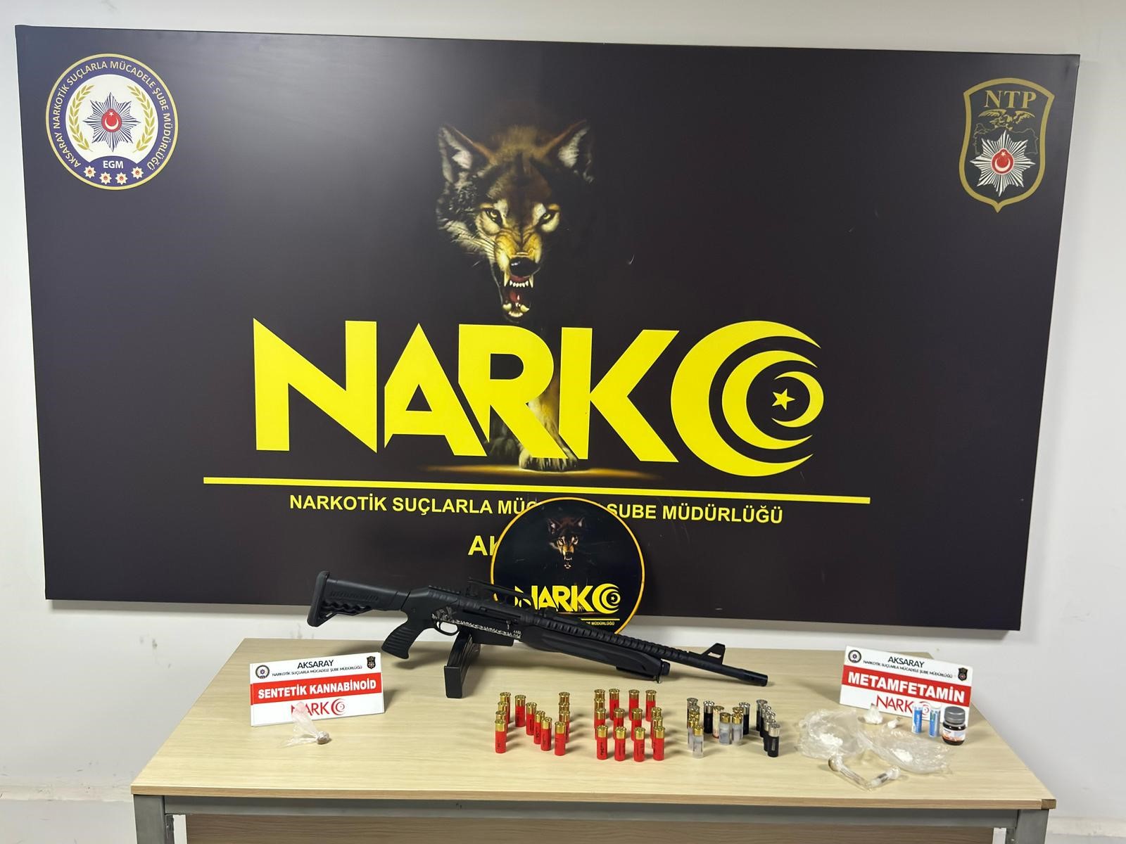 Aksaray’da narkotik operasyonu: 44 şahıs gözaltına alındı