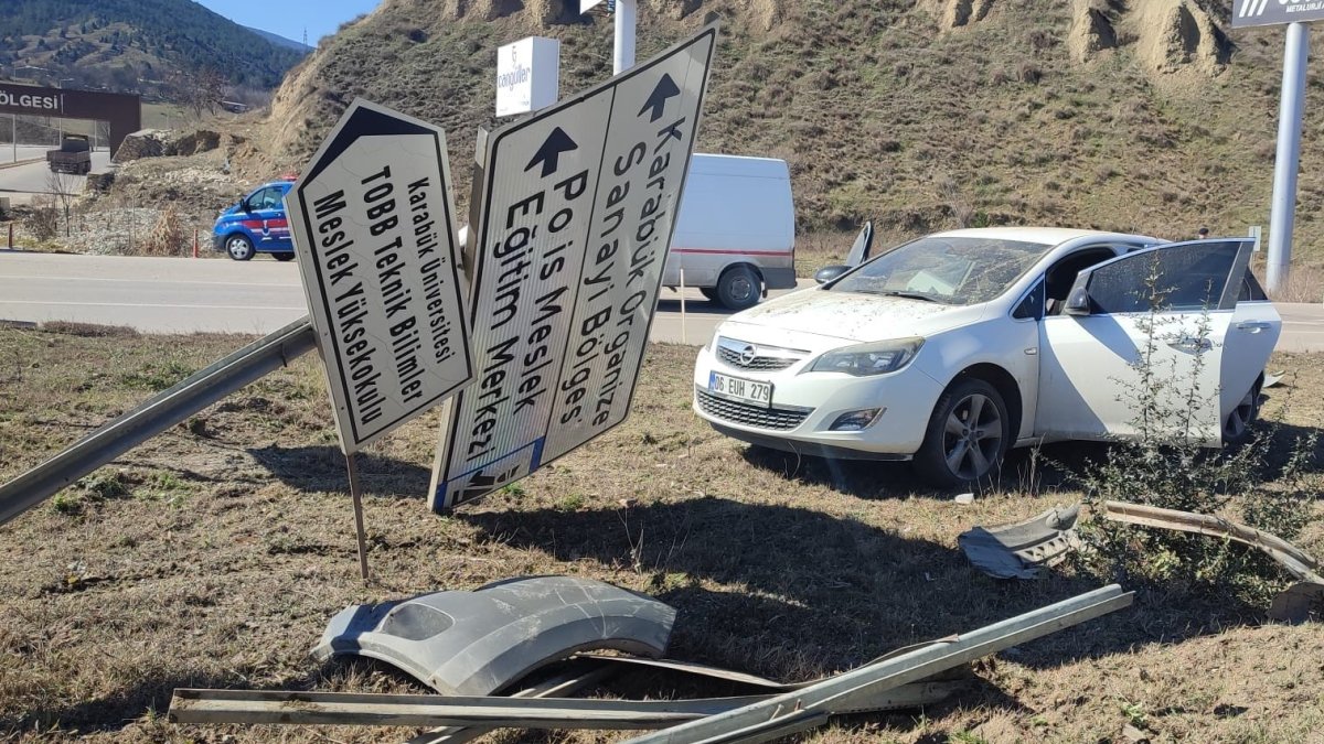 Karabük'te trafik kazalarında 6 kişi yaralandı