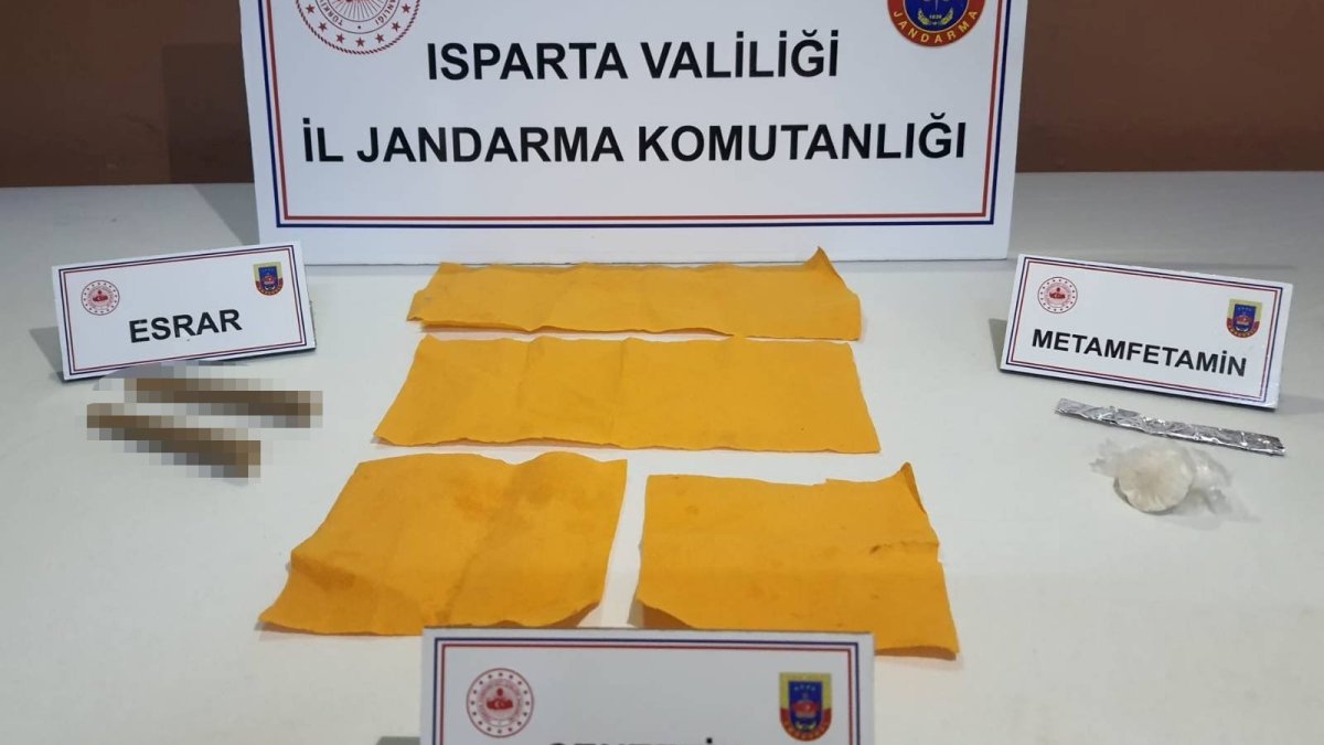 Jandarmadan Gönen’de uyuşturucu operasyonu