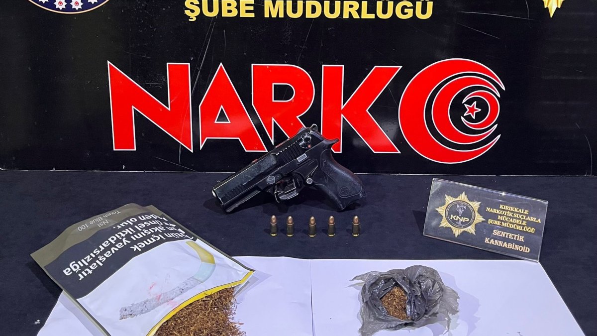Kırıkkale'de uyuşturucu operasyonu: 1 gözaltı