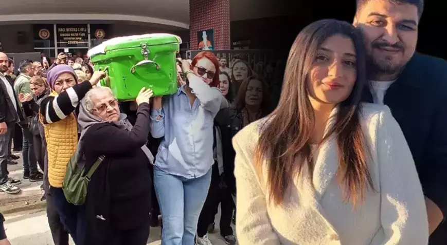 Kocası tarafından öldürülen genç hemşire toprağa verildi: Acılı annenin feryadı yürekleri dağladı