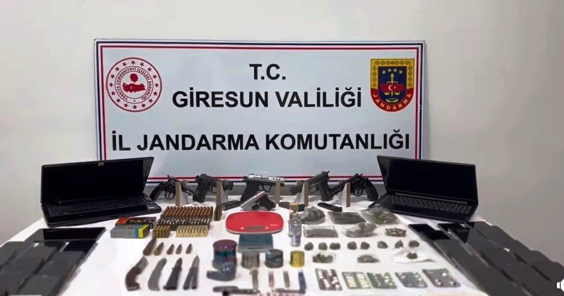 Giresun dahil 9 ilde uyuşturucu operasyonu: 24 şüpheli tutuklandı