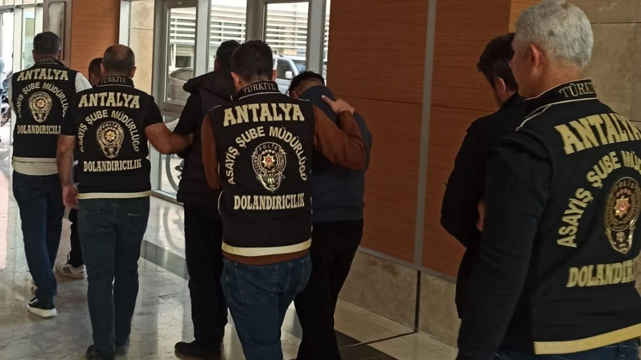 Antalya'da son bir haftada 201 şüpheli tutuklandı