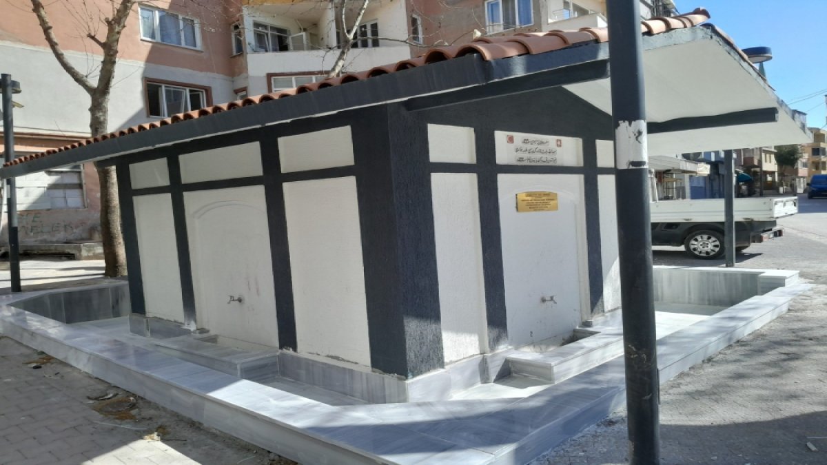 Tarihi Çınarlı Çeşmesi restore çalışmaları tamamlandı