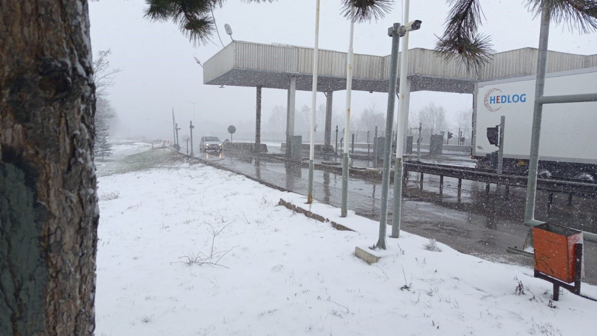 Mart ayında Bolu'da yoğun kar yağışı