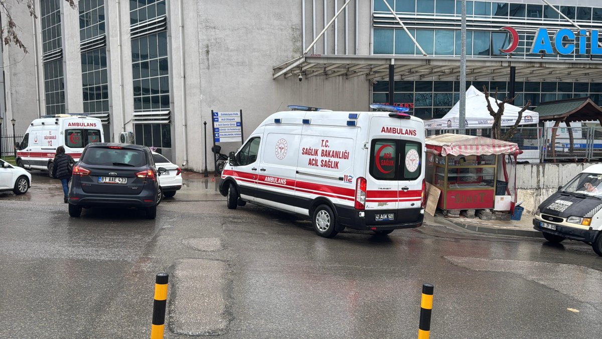 Kocaeli'de iş kazası! Dengesini kaybeden işçi 3 metreden düştü