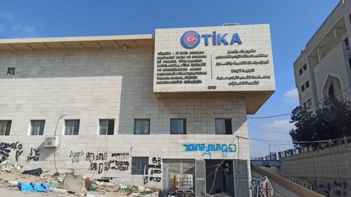 İsrail, Türkiye-Filistin Dostluk Hastanesi'ni bombaladı!