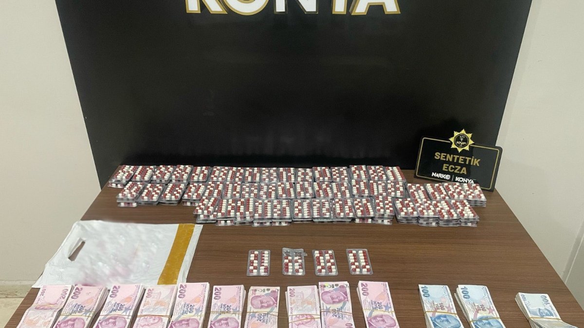 Konya'da 1 haftada 62 ayrı narkotik operasyonu: 28 tutuklama