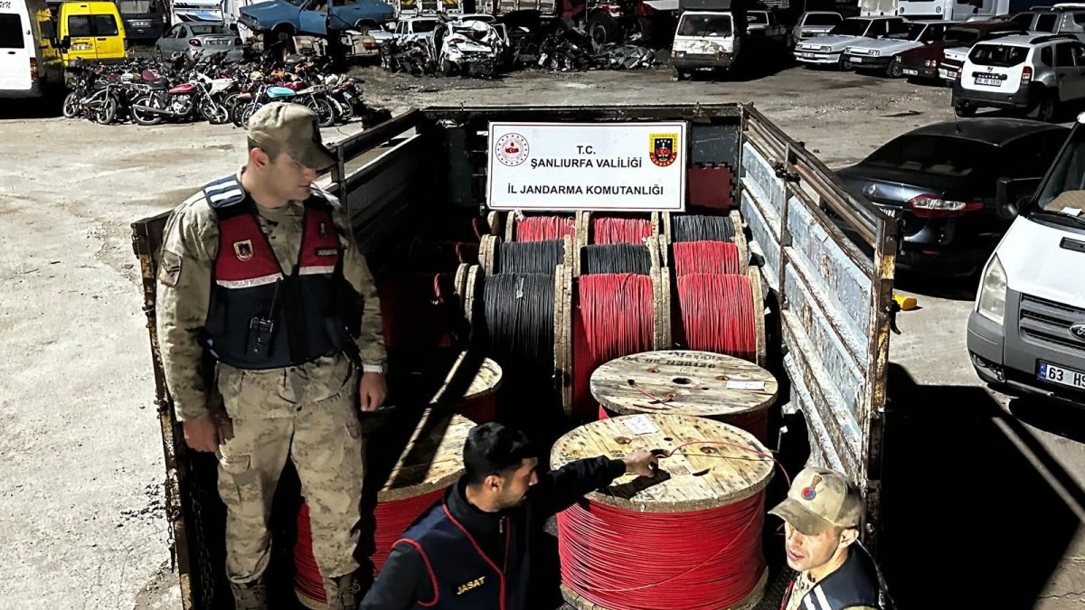 Şanlıurfa 6 milyon değerinde hırsızlık! Şüpheliler kıskıvrak yakalandı