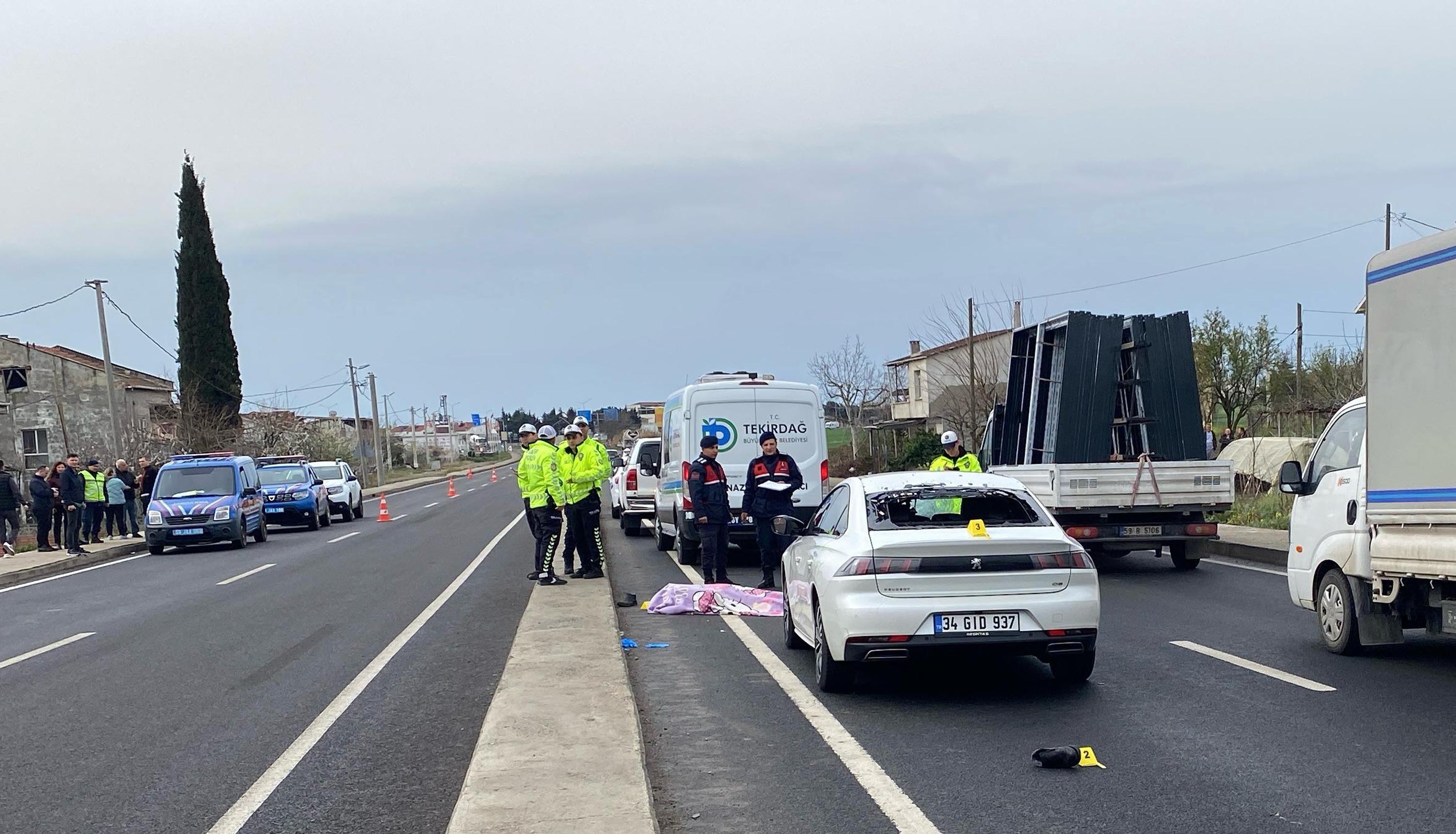 Çorlu’da otomobilin çaptığı yaya öldü