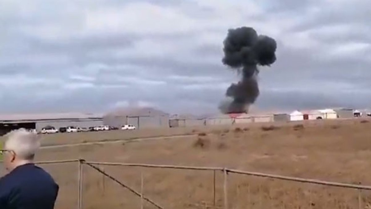 Güney Afrika'da uçak düştü! Pilot yaşamını yitirdi