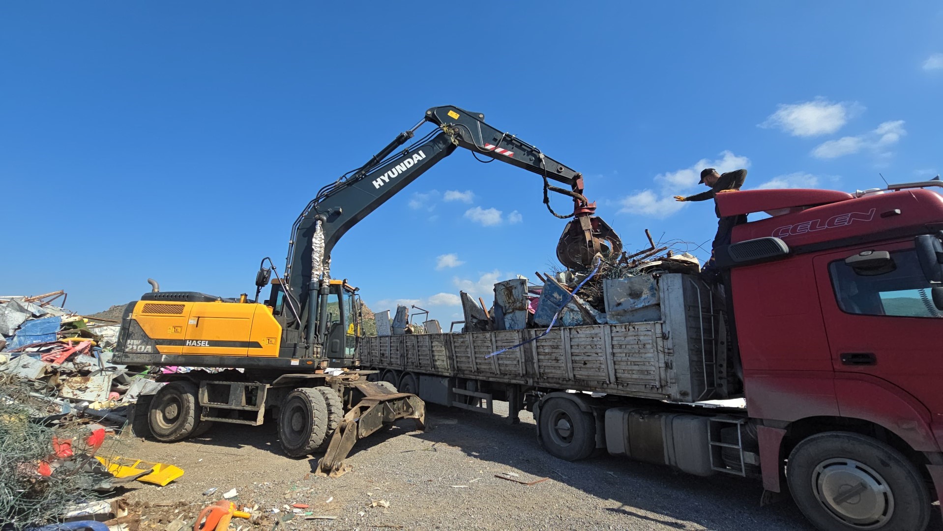 Bodrum'da 146 bin 600 kilogram hurda toplandı