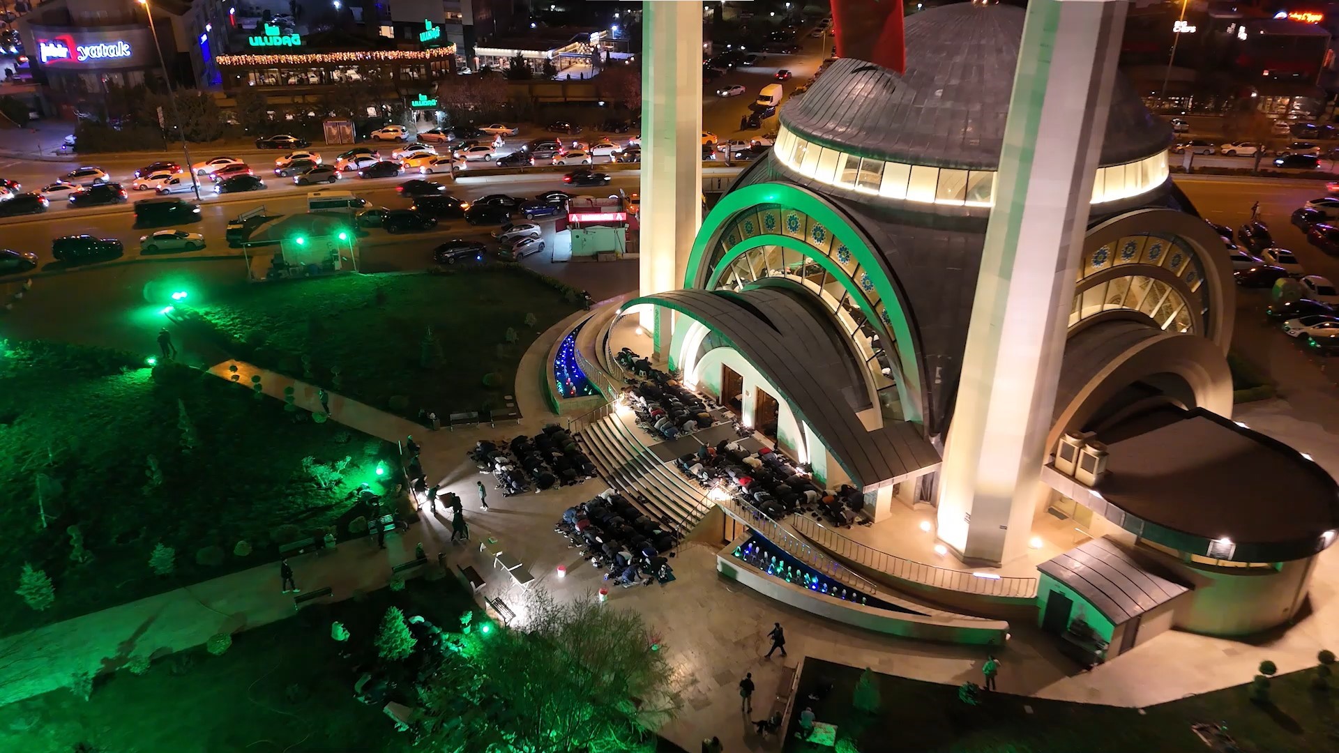 Ankara'da Kadir Gecesi idrak edildi