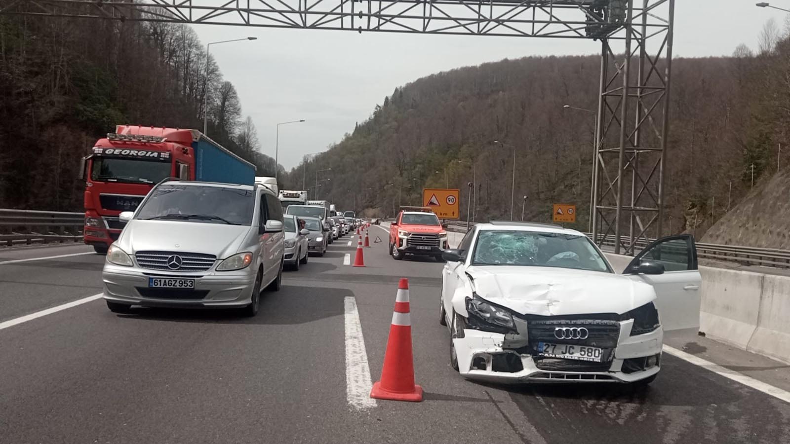 Bolu’da kaza: 4 yaralı