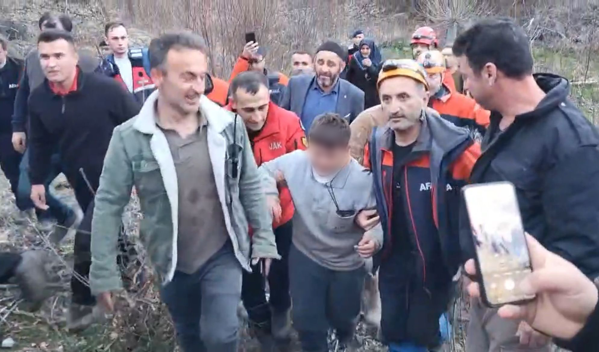 Çankırı'da kaybolan Ayaz, 12 saat sonra sağ olarak bulundu