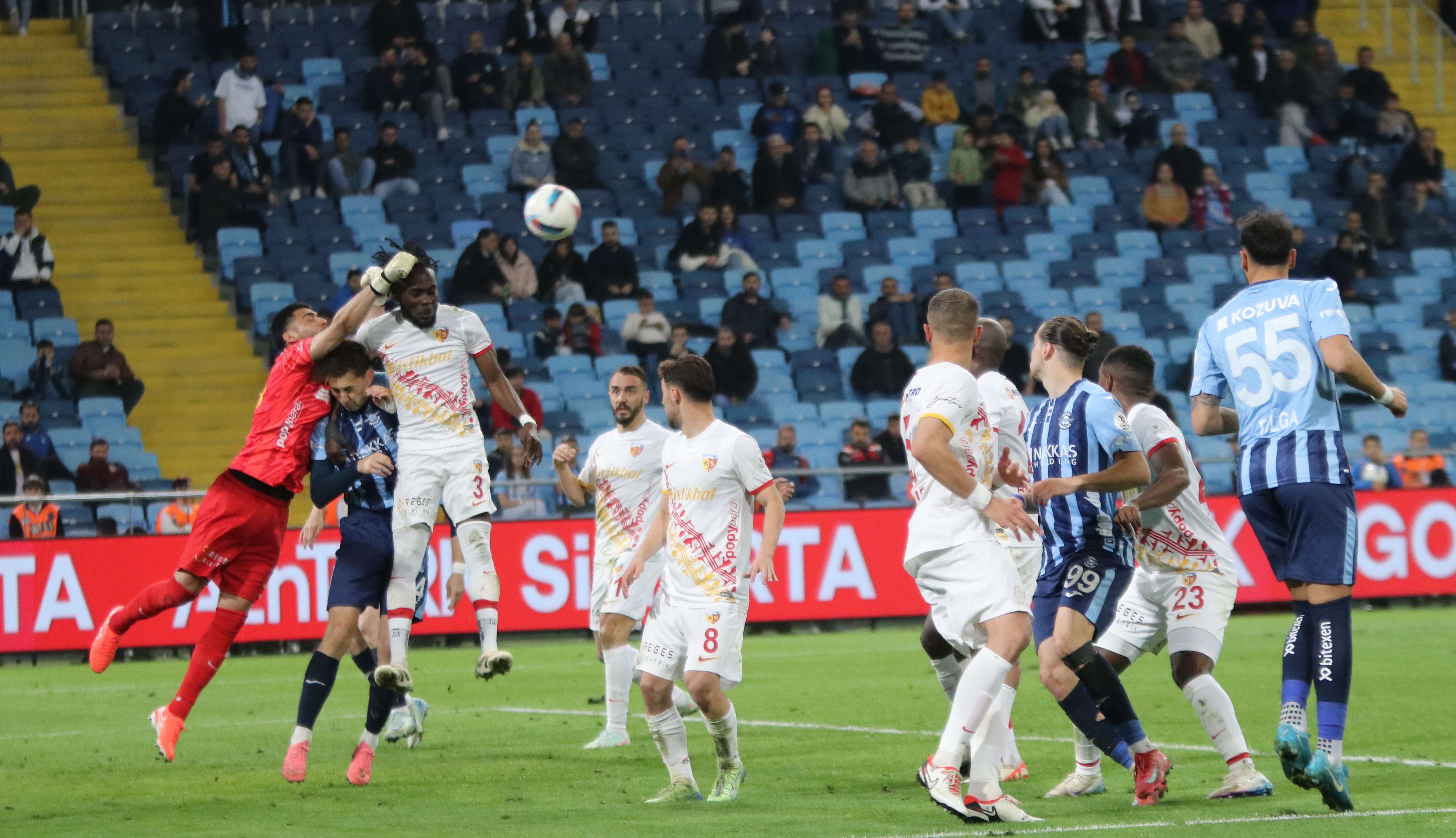 Trendyol Süper Lig: Adana Demirspor: 0 - Kayserispor: 2