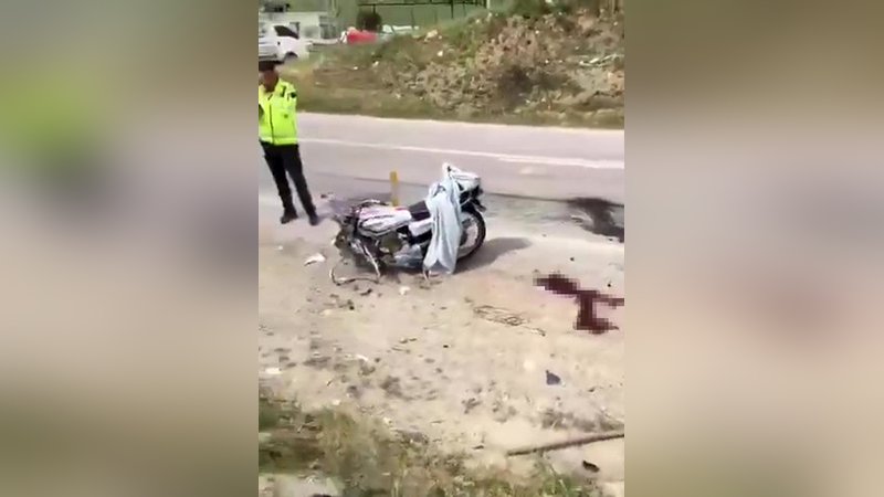 Motosikletler çarpıştı: 1 ölü, 1 yaralı