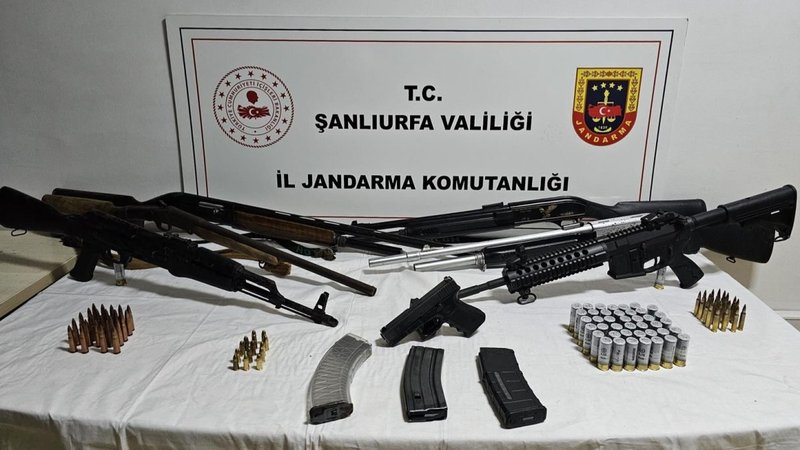 Şanlıurfa’da ruhsatsız silah operasyonu: 2 kişi gözaltına alındı