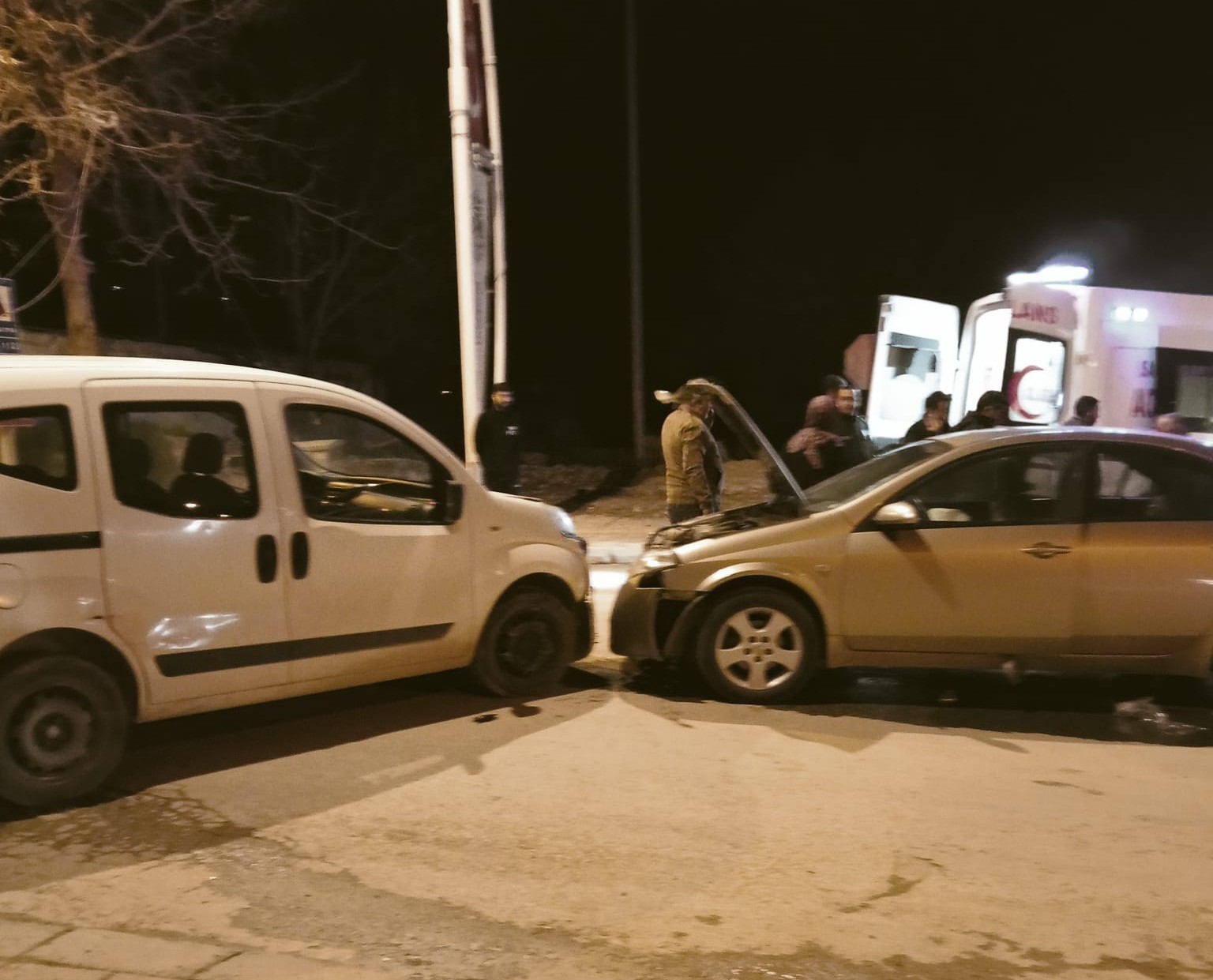 Akçadağ’da trafik kazası: 4 yaralı