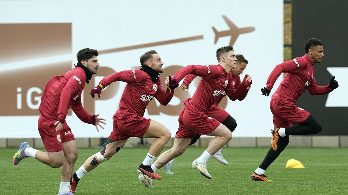 Galatasaray, Samsunspor maçı hazırlıklarına devam etti