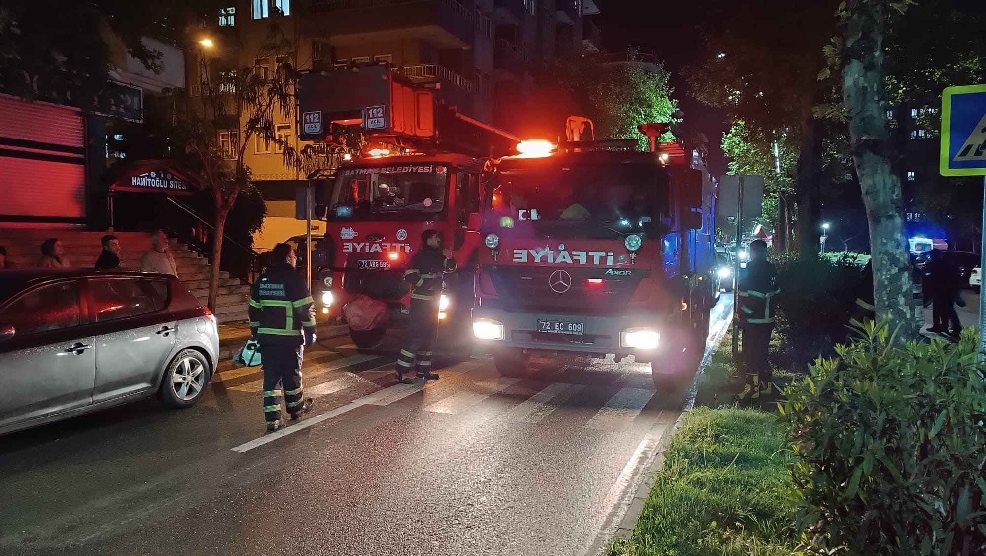 Batman'da yangın ihbarı 'asılsız' çıktı