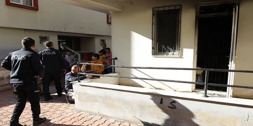 Temizlik işçisi kadının evinin kundaklandığı iddiası