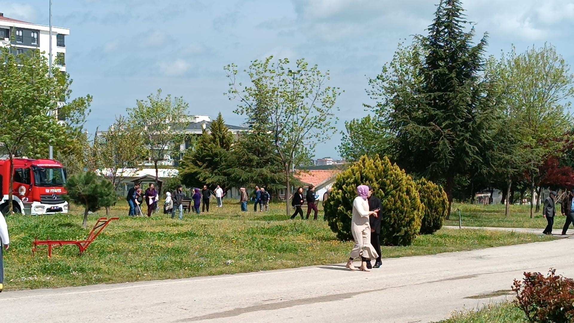 Samsun'da huzurevinde korkutan yangın!