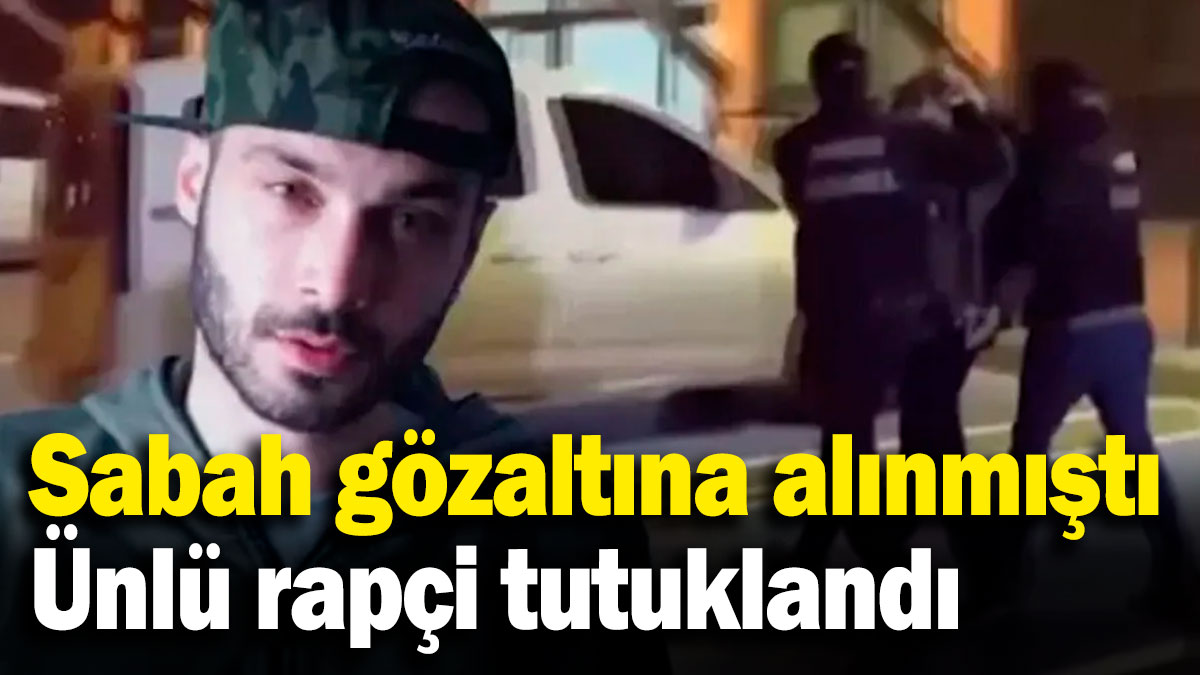 Rapçi Sansar Salvo İstanbul'da gözaltına alınmıştı! Tutuklama kararı verildi