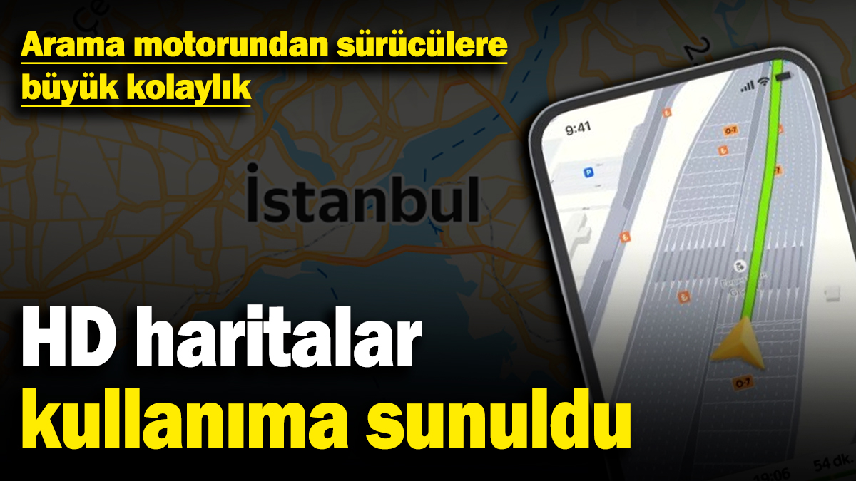 Yandex Maps’ten sürücülere büyük kolaylık: HD haritalar kullanıma sunuldu